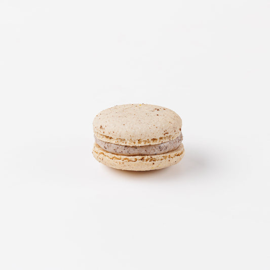 Macaron Cookie & Cream on white background