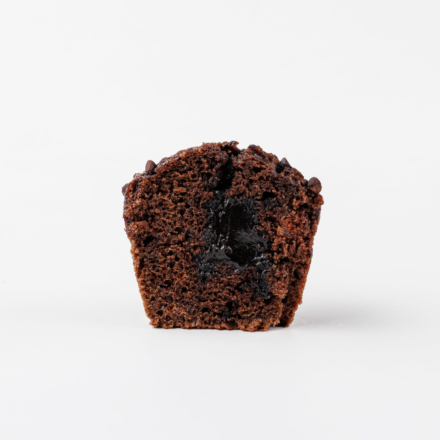 Triple Chocolate Muffin with Filling