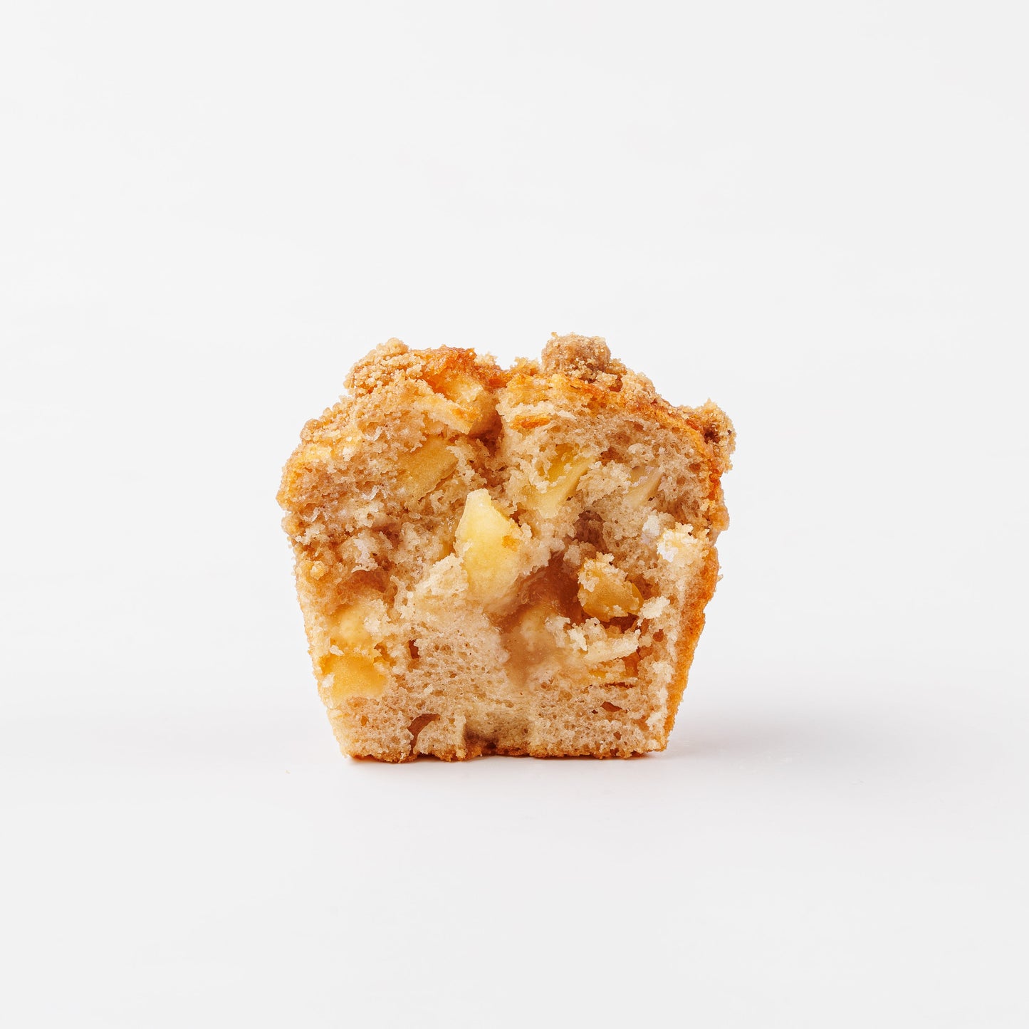 Half Apple Cinnamon Muffin