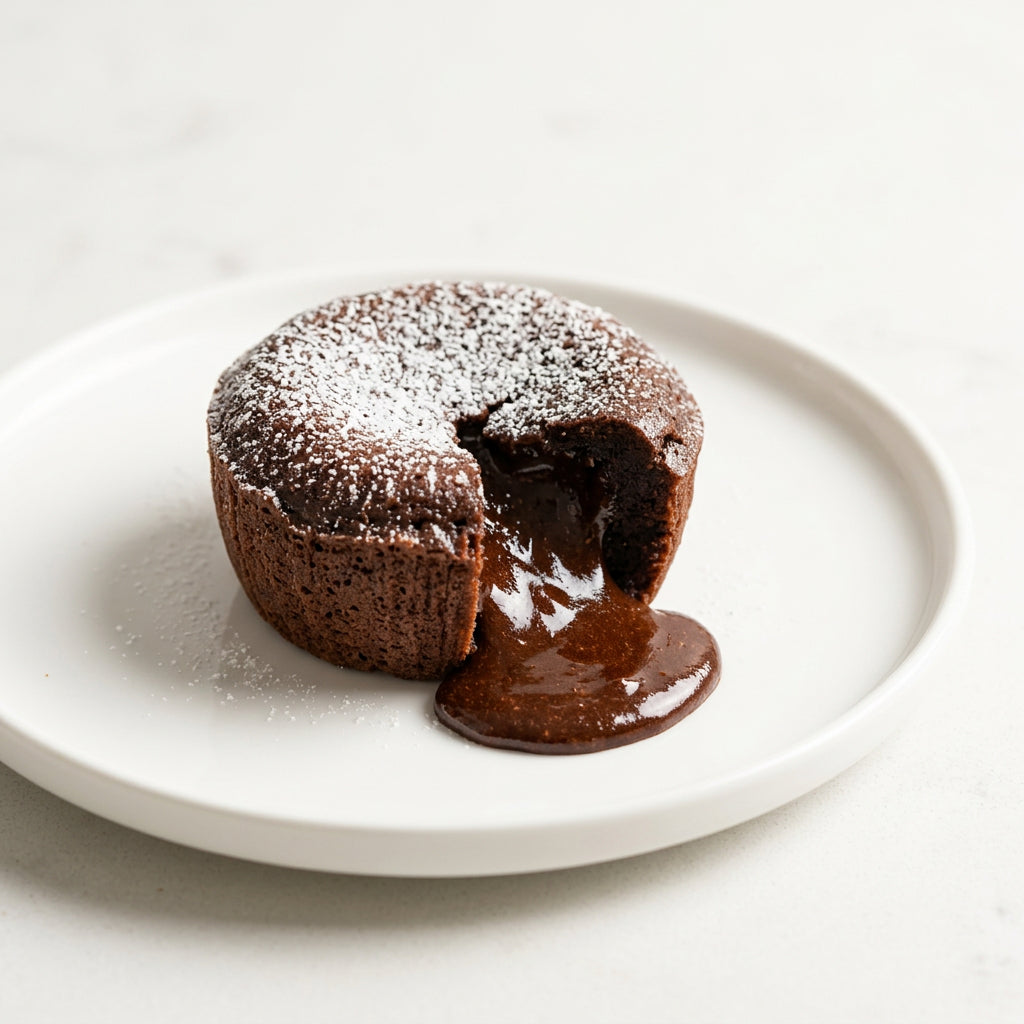 Chocolate Lava Cake 80G (Box of 16) - Oh La La Bakery