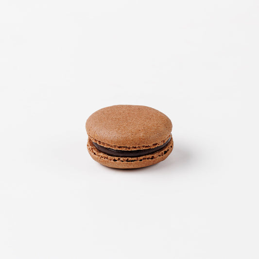 Chocolate Macaron with Ganache Filling
