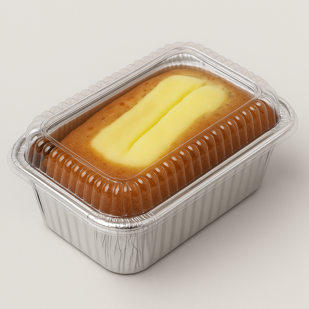 Banana Cream Cheese Loaf Cake 65G (Box of 36) - Oh La La Bakery