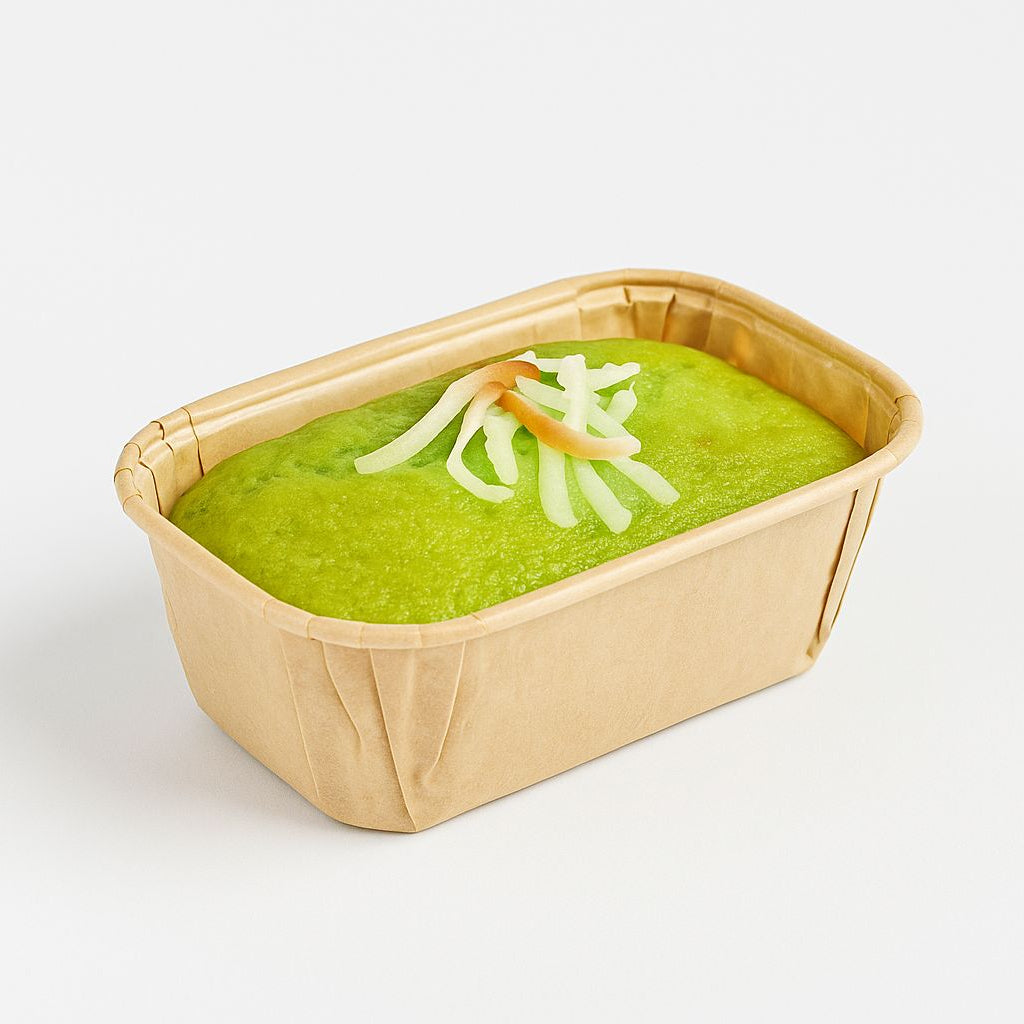 Pandan Coconut Loaf Cake 85G (Box of 18) - Oh La La Bakery