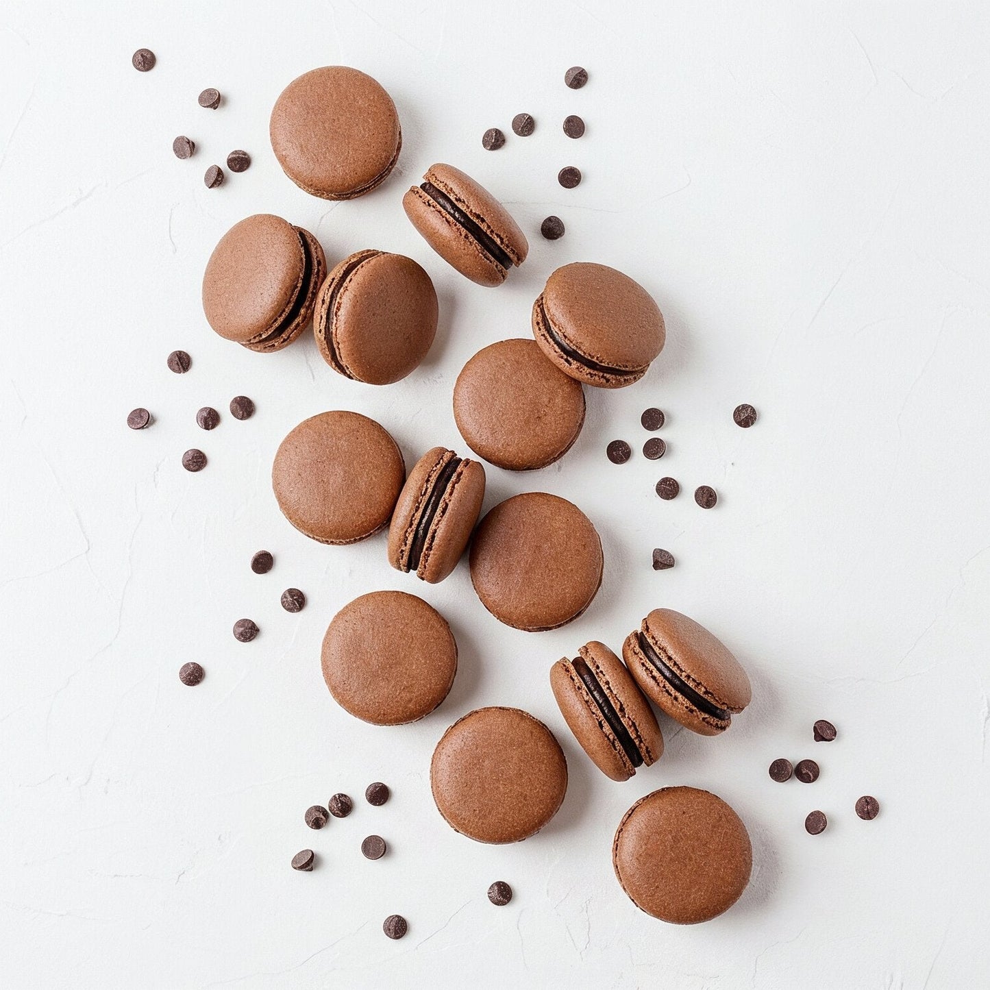 Chocolate Macarons