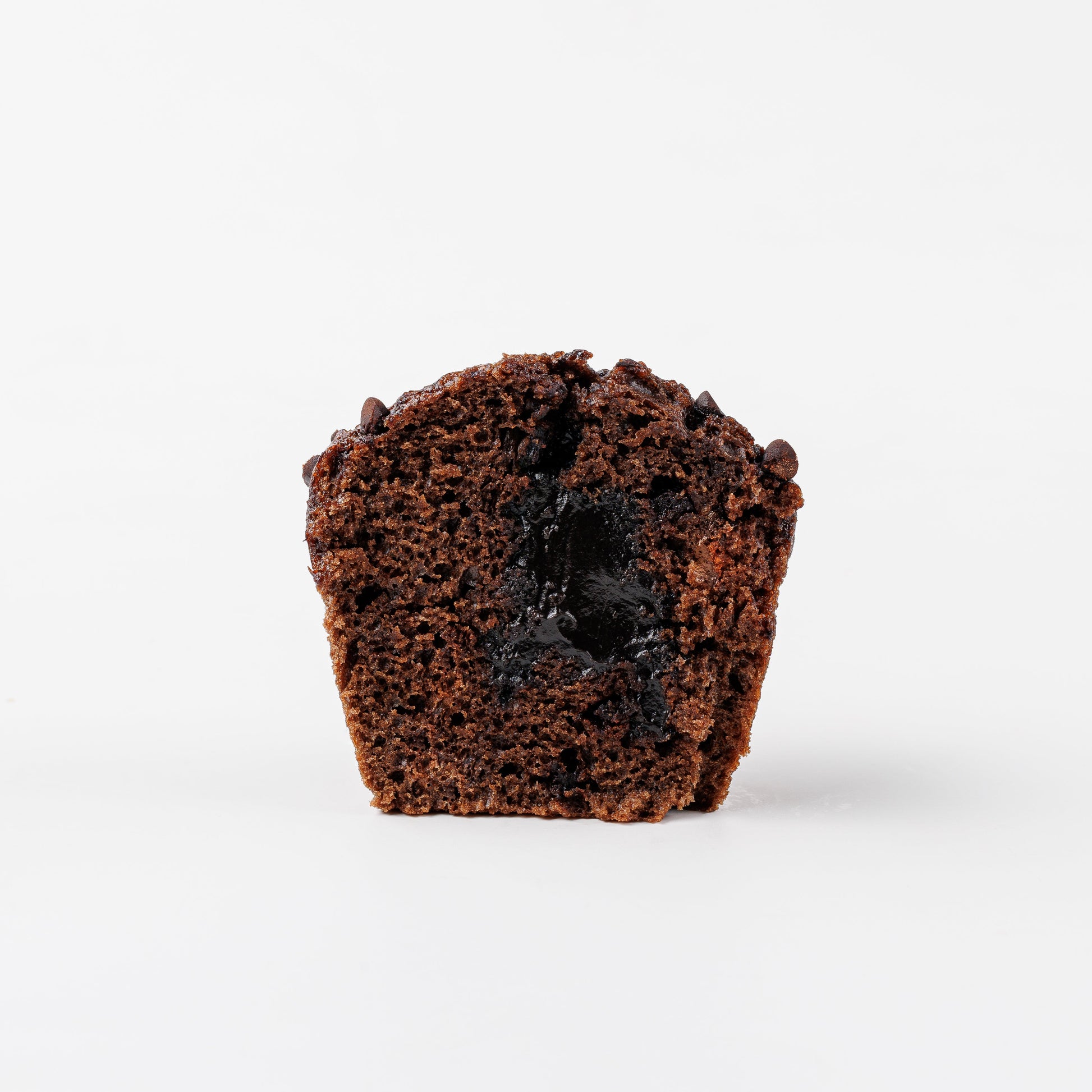 Triple Chocolate Muffin with Filling
